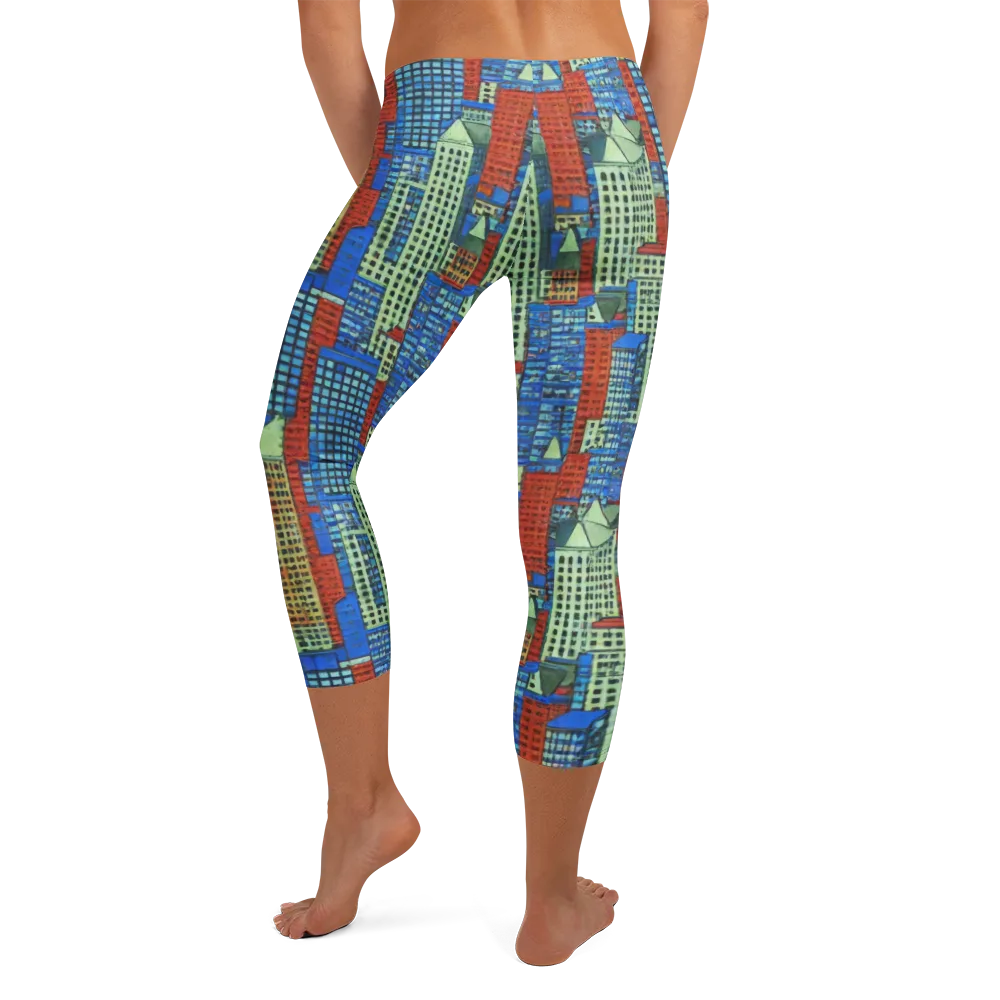 Vermilion Heights on Capri Leggings — Back