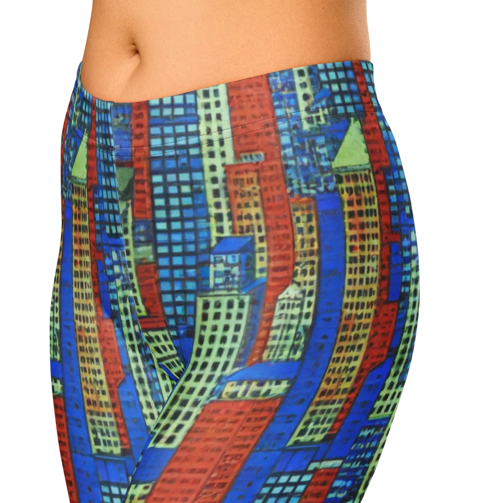 Vermilion Heights on Capri Leggings — Zoomed-in