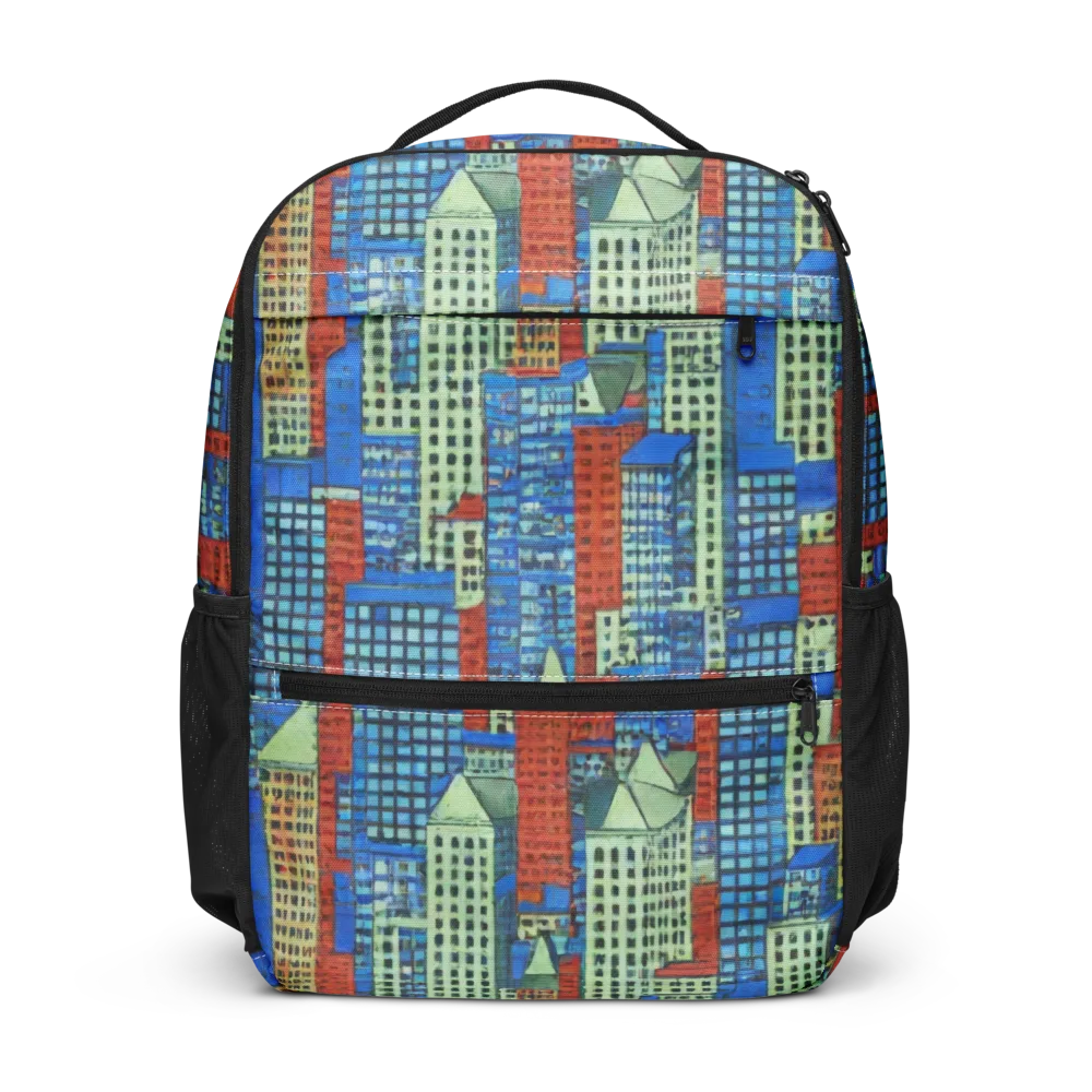 Vermilion Heights on Utility Backpack — Front