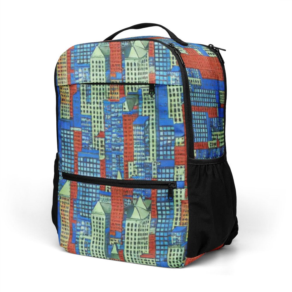 Vermilion Heights on Utility Backpack — Left Front
