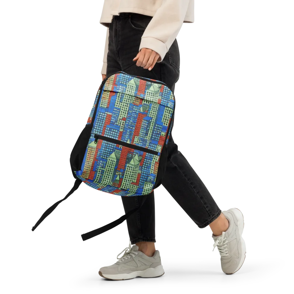 Vermilion Heights on Utility Backpack — Front