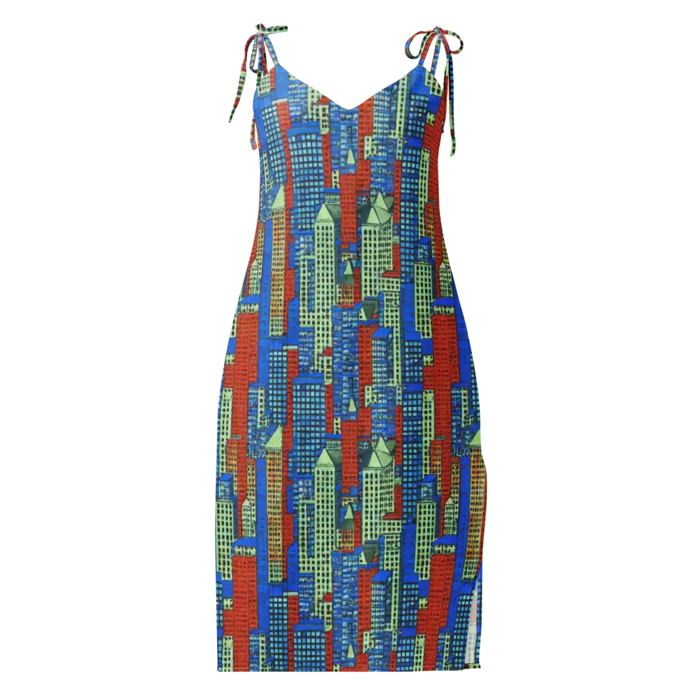 Vermilion Heights on Slip Dress — Front