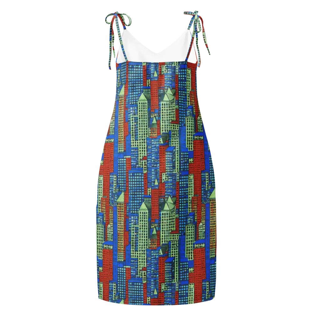 Vermilion Heights on Slip Dress — Back