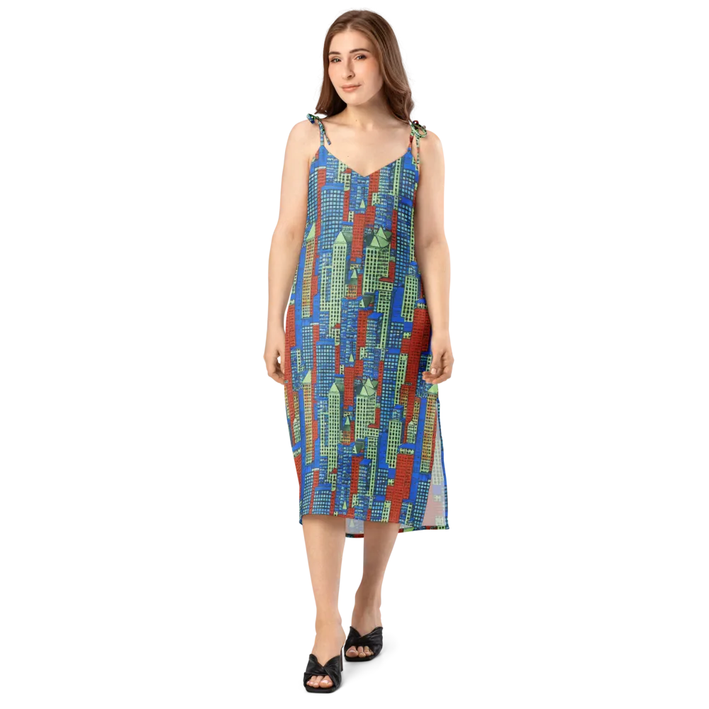 Vermilion Heights on Slip Dress — Front