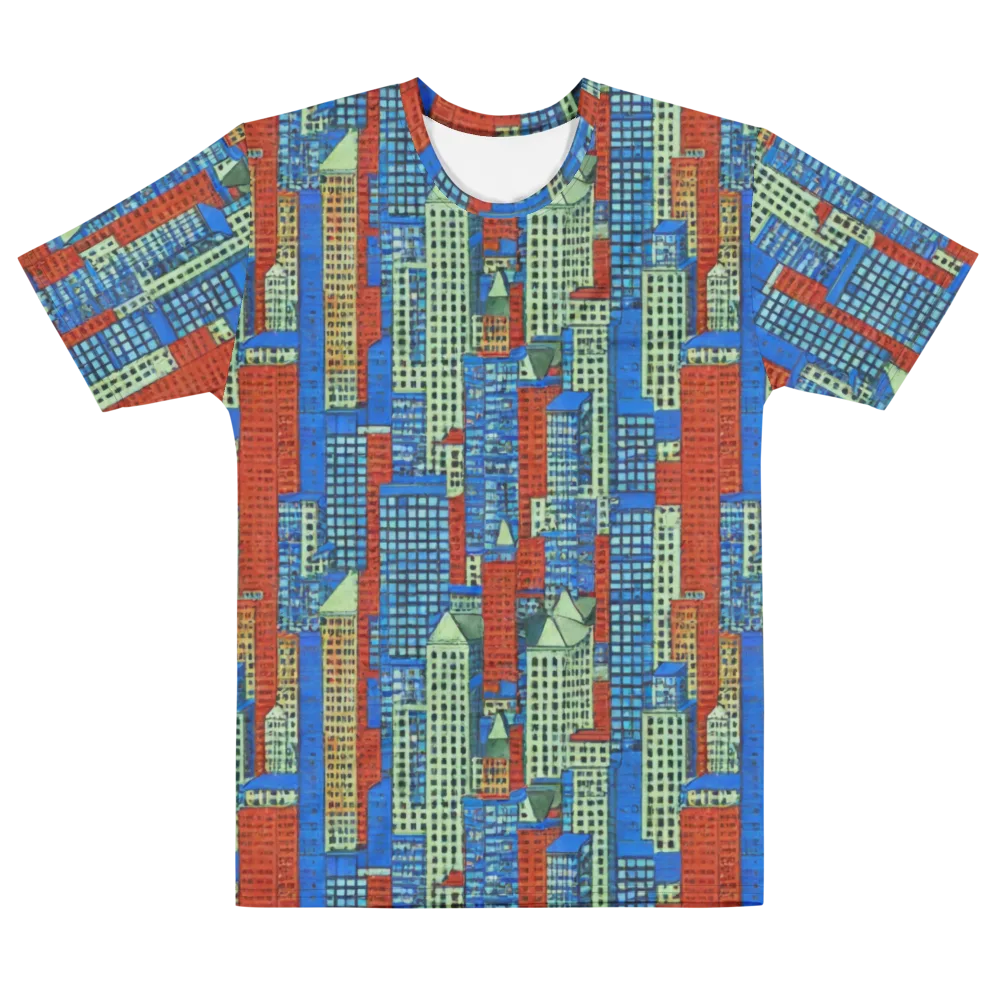Vermilion Heights on Men's Cotton Crew Neck T-Shirt — Front