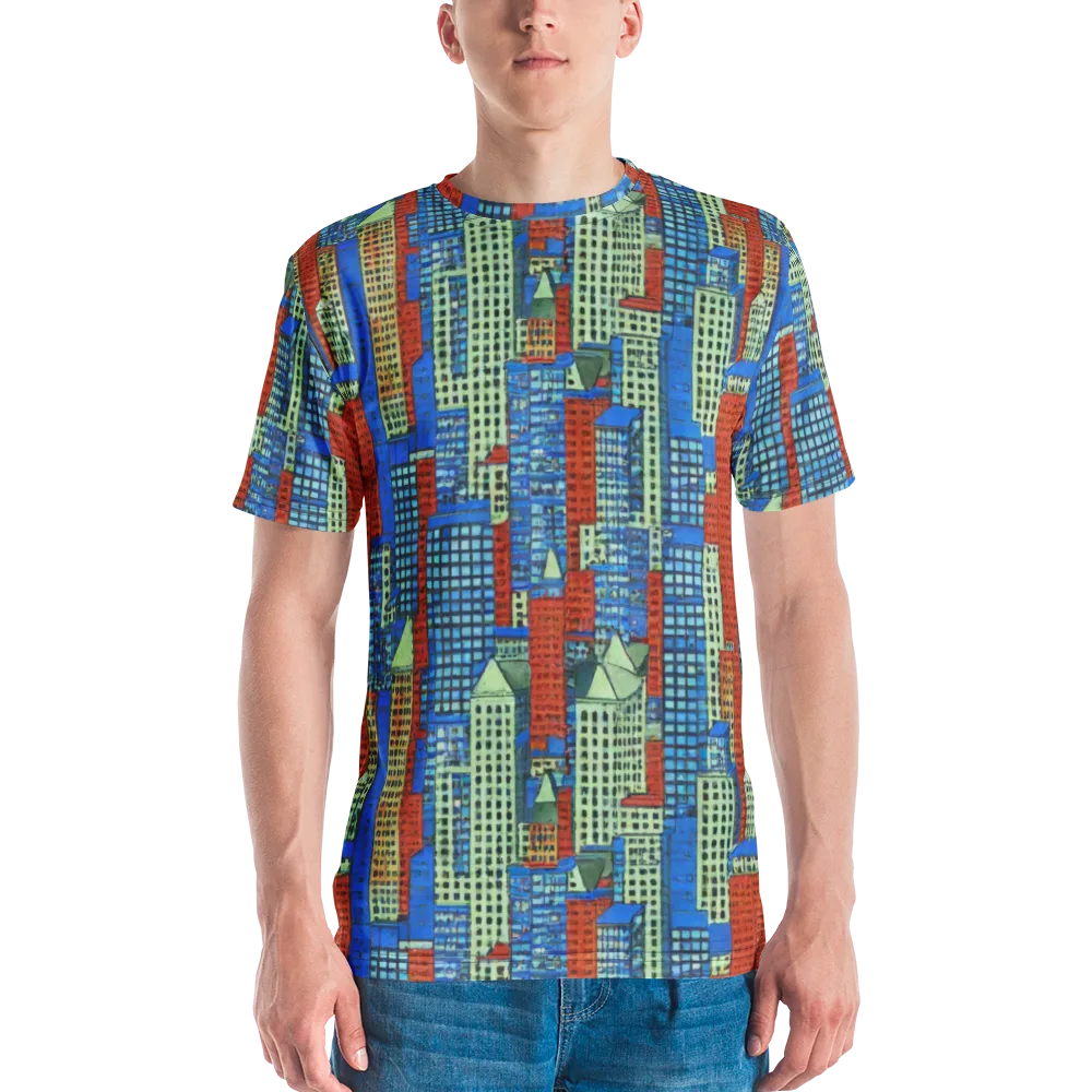 Vermilion Heights on Men's Crew Neck T-Shirt — Front