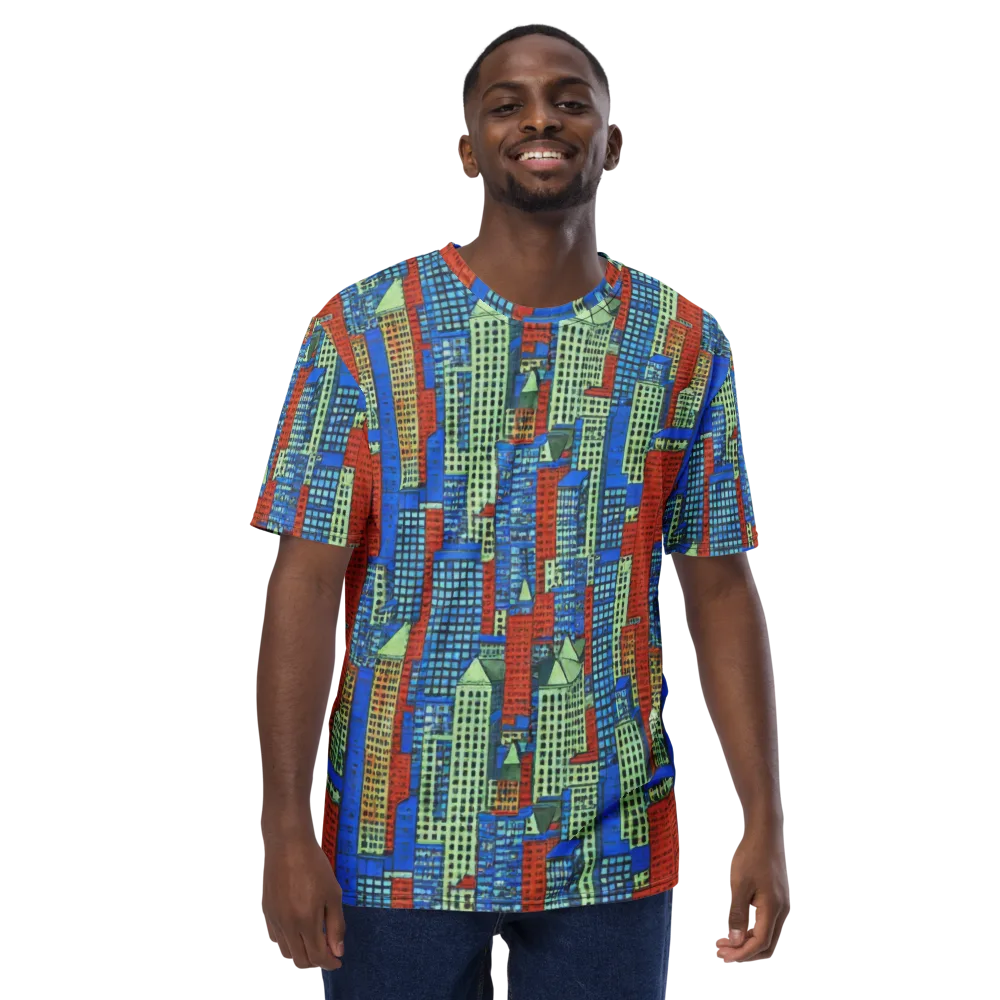 Vermilion Heights on Men's Crew Neck T-Shirt — Front