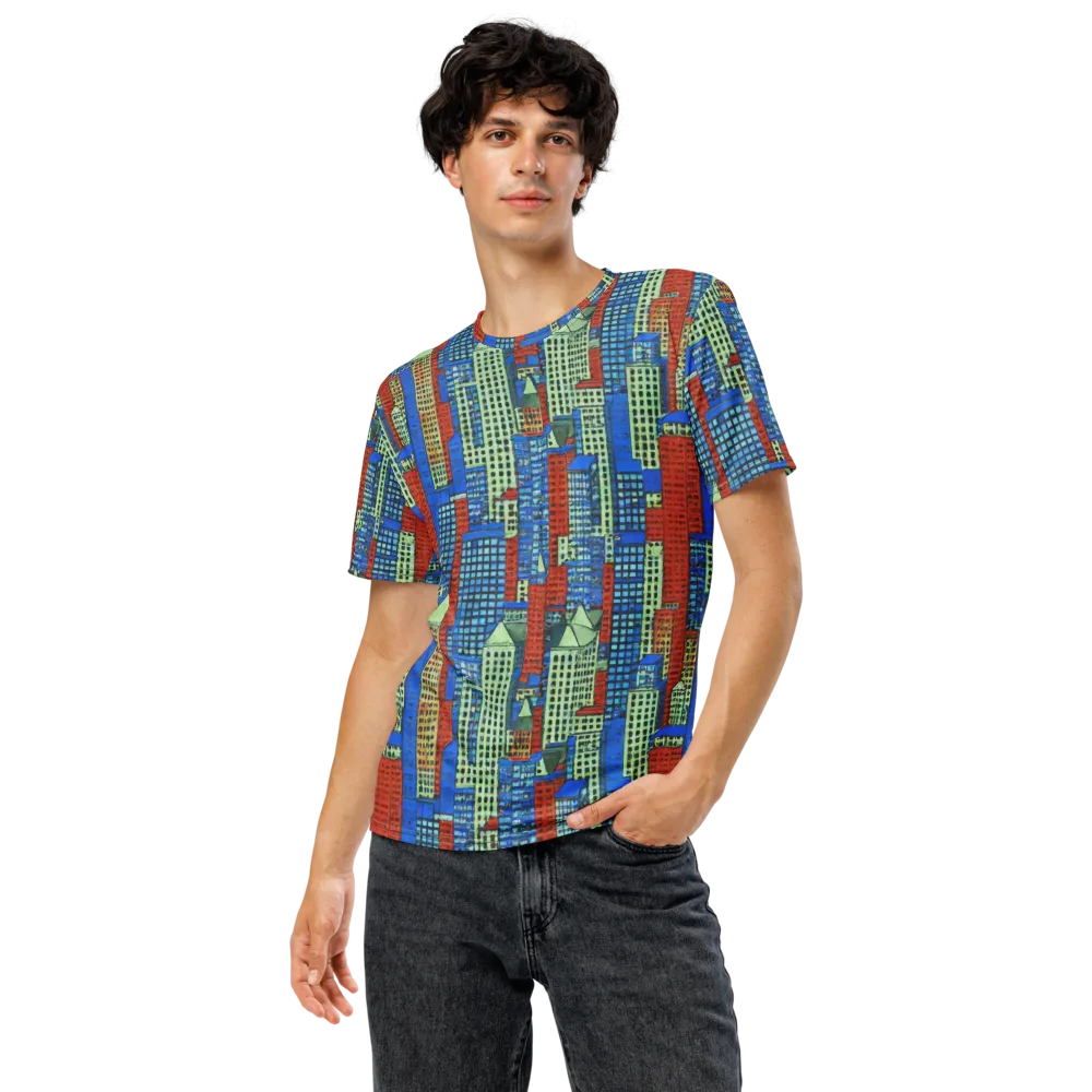 Vermilion Heights on Men's Crew Neck T-Shirt — Front