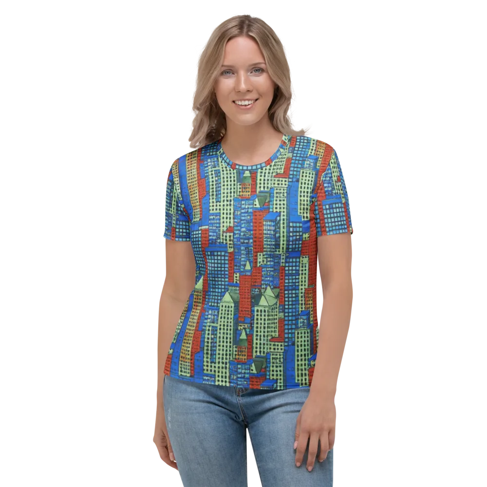 Vermilion Heights on Women's Crew Neck T-Shirt — Front