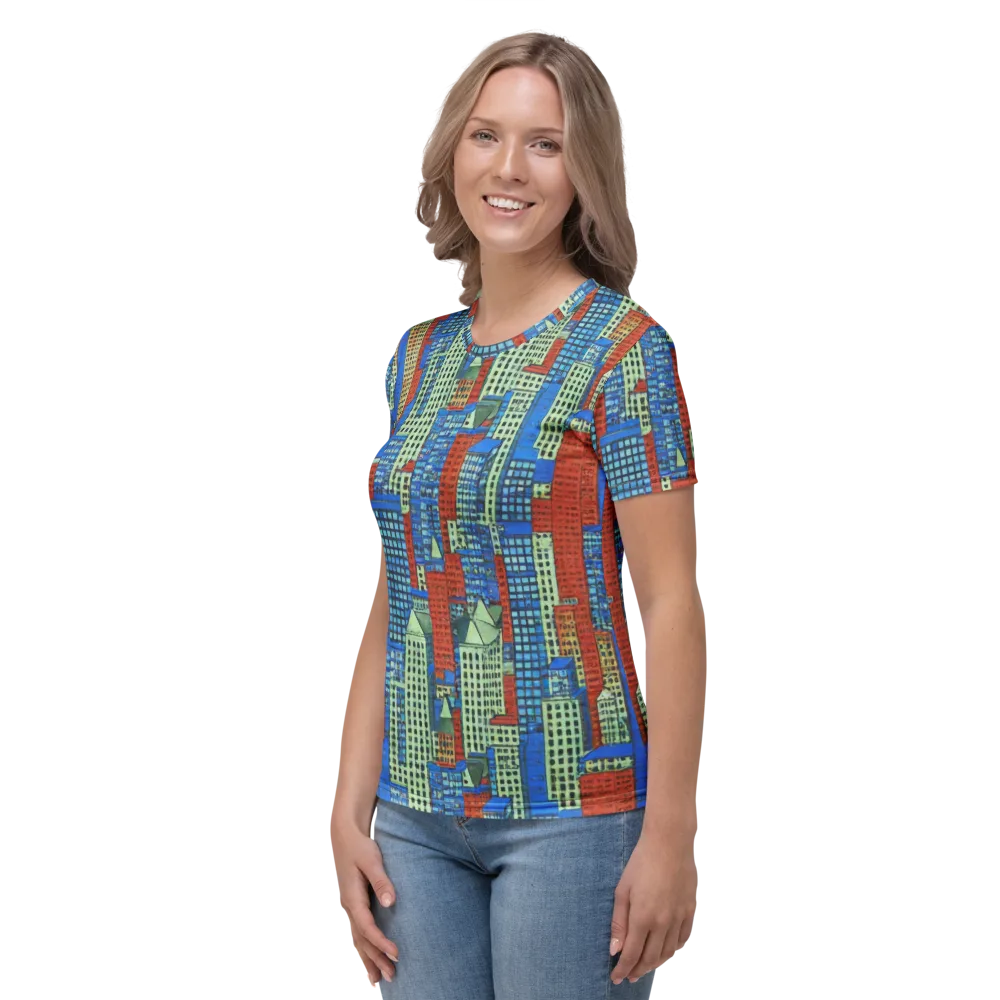 Vermilion Heights on Women's Crew Neck T-Shirt — Left