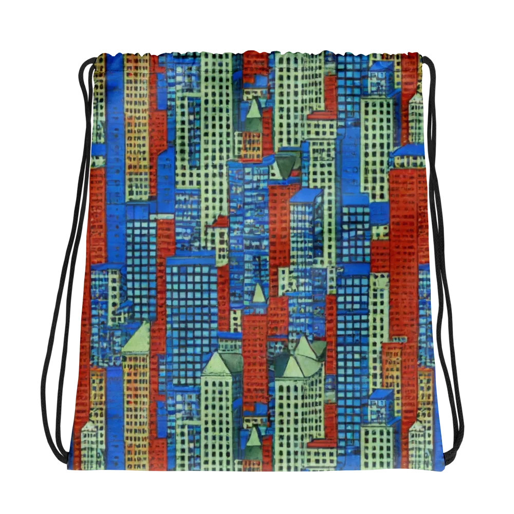 Vermilion Heights on Drawstring Bag — Photo