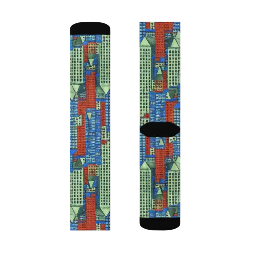Vermilion Heights on a Socks