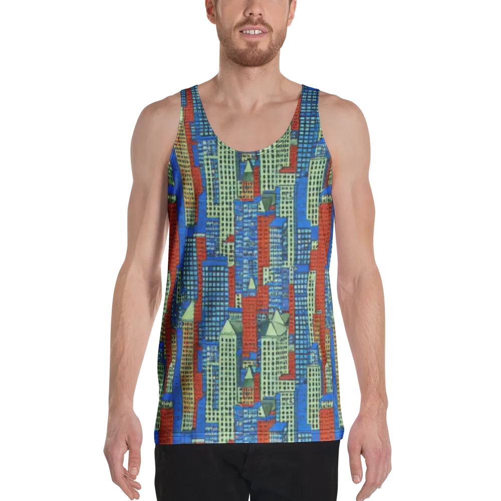 Vermilion Heights on Men's Tank Top — Front