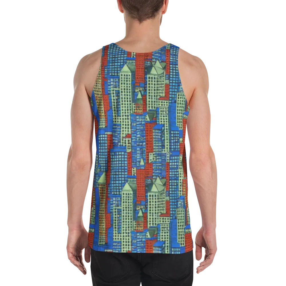 Vermilion Heights on Men's Tank Top — Back
