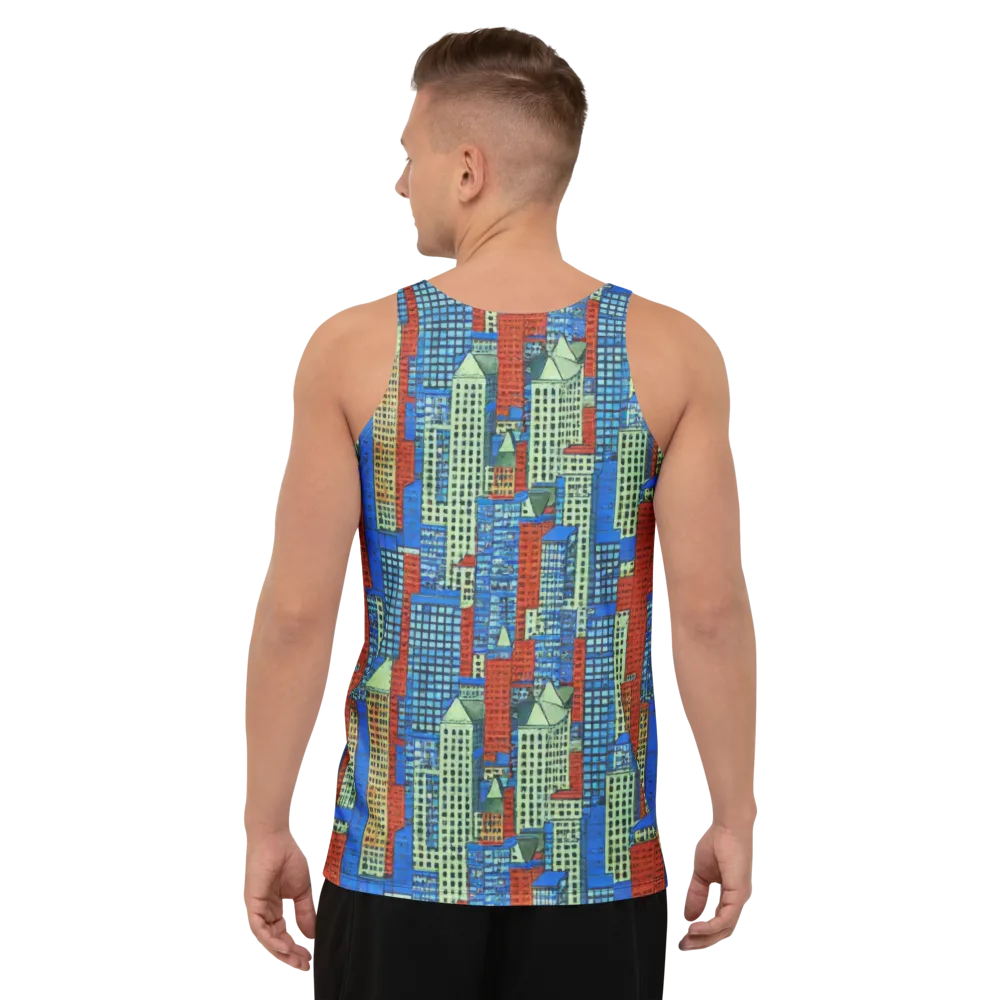 Vermilion Heights on Men's Tank Top — Back
