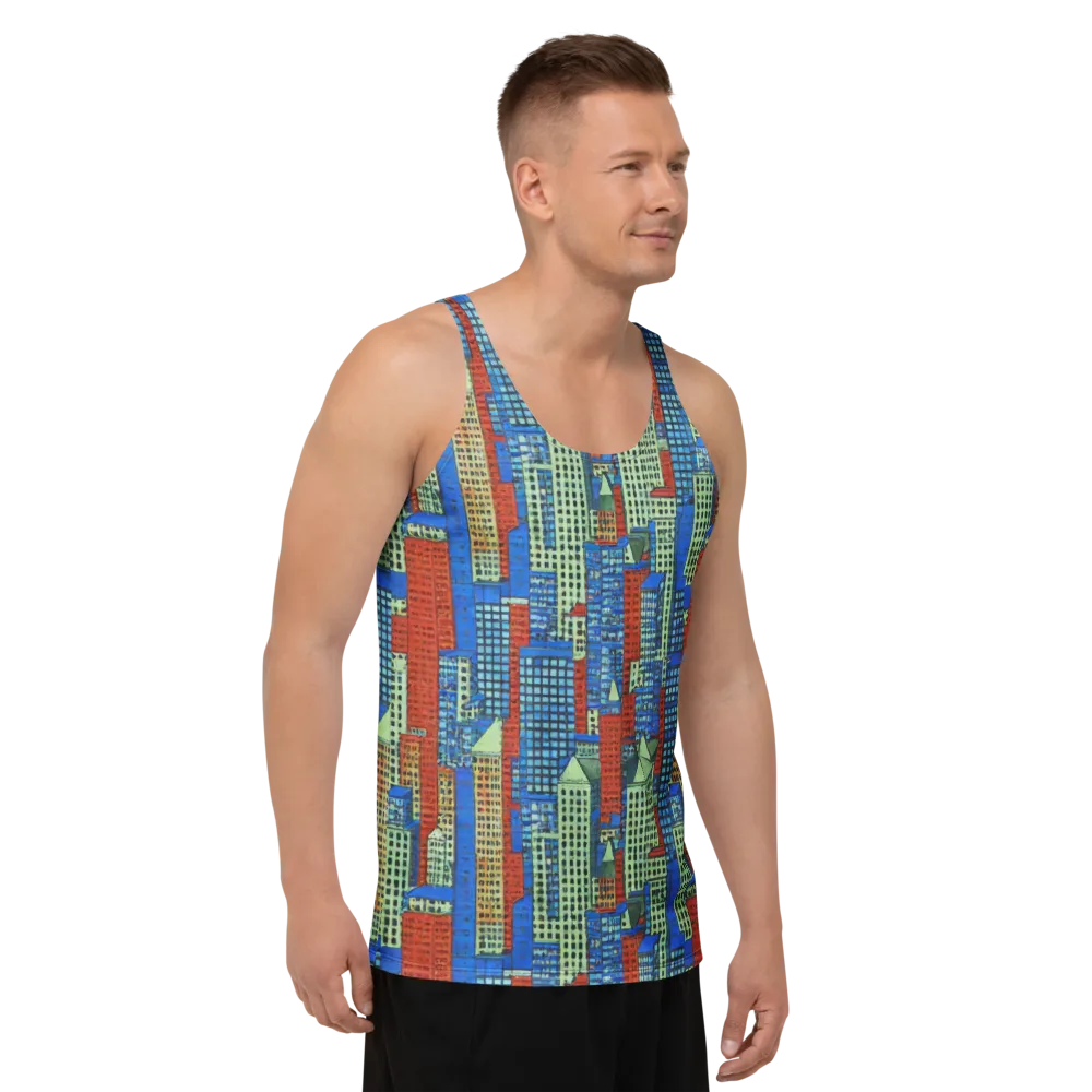 Vermilion Heights on Men's Tank Top — Right Front