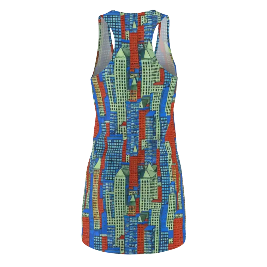 Vermilion Heights on Racerback Dress — Back