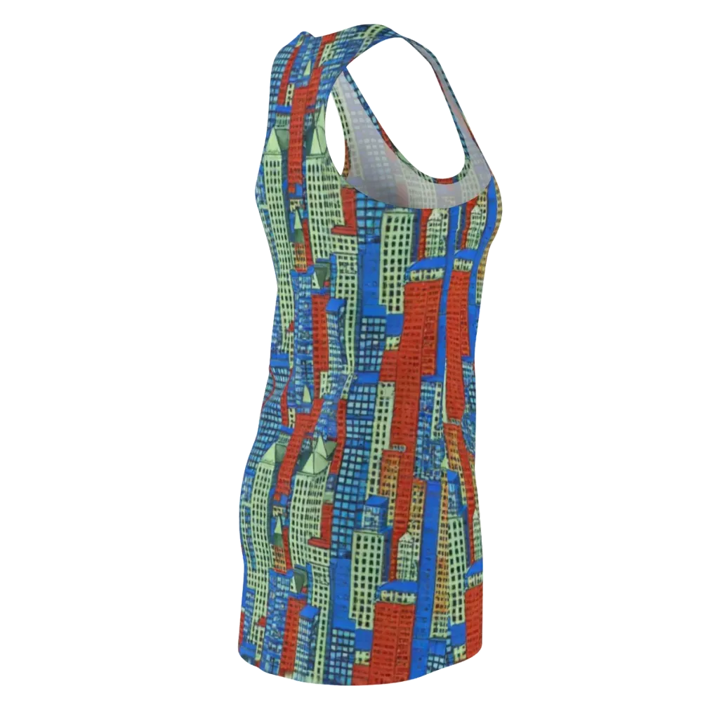 Vermilion Heights on Racerback Dress — Back Side