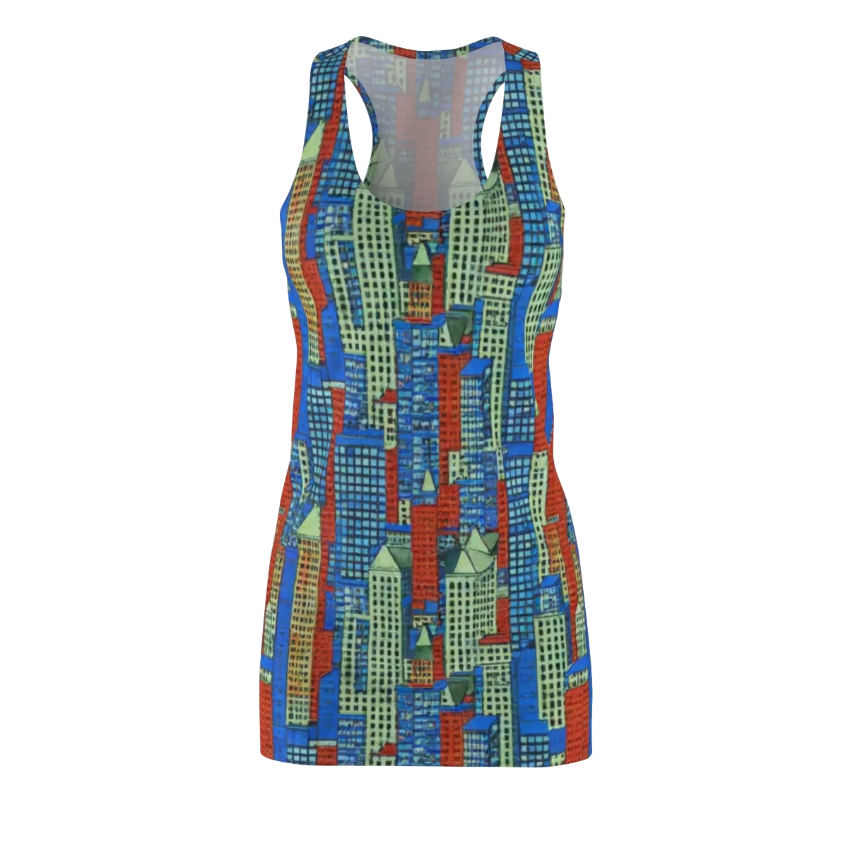 Vermilion Heights on Racerback Dress — Front