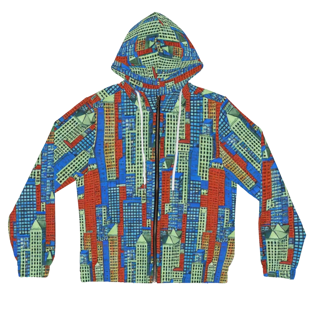Vermilion Heights on Women's Full-Zip Hoodie — Front