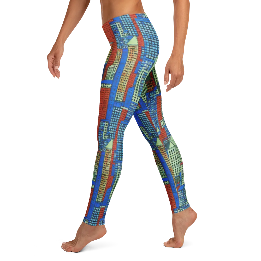 Vermilion Heights on Leggings — Left