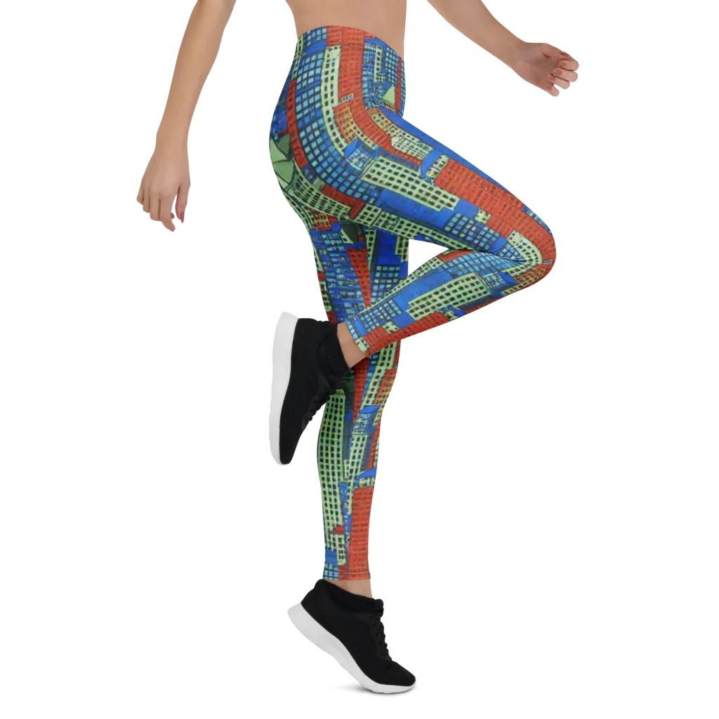 Vermilion Heights on Leggings — Right