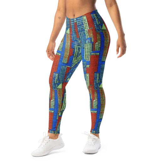 Vermilion Heights on a Leggings