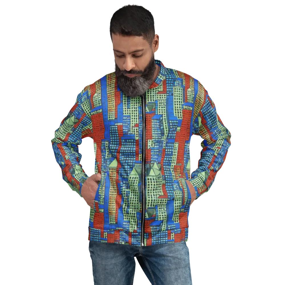 Vermilion Heights on Bomber Jacket — Front