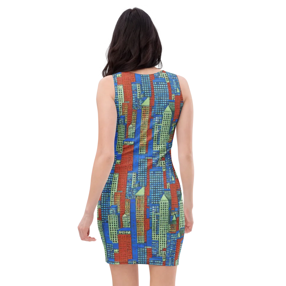 Vermilion Heights on Bodycon Dress — Back