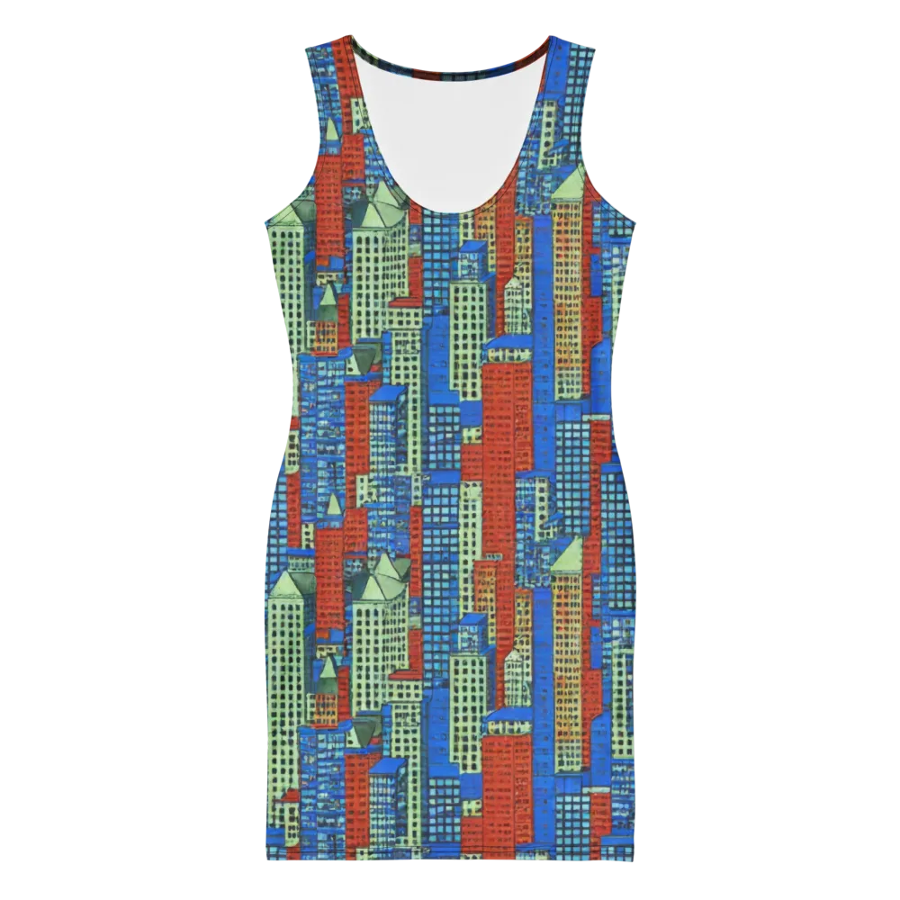 Vermilion Heights on Bodycon Dress — Front