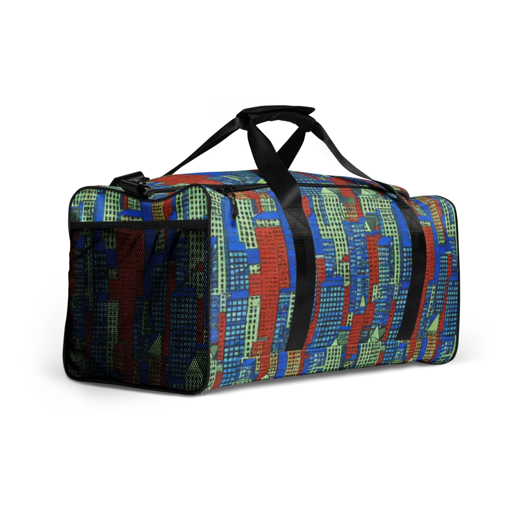 Vermilion Heights on Duffle Bag — Right Front