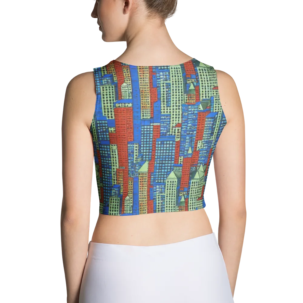 Vermilion Heights on Crop Top — Back