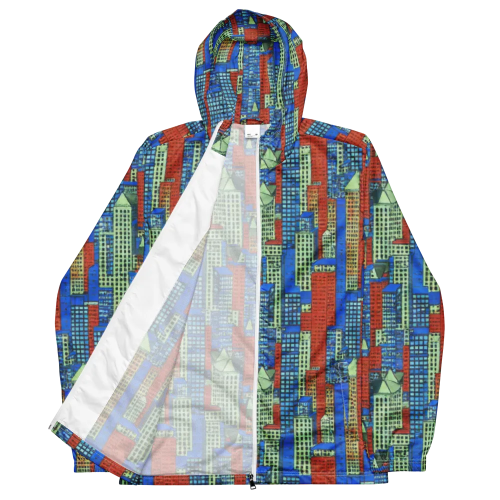 Vermilion Heights on Men's Windbreaker — Front