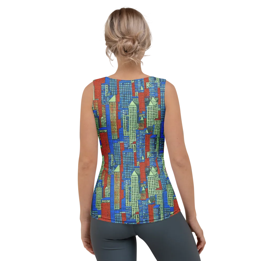 Vermilion Heights on Women's Tank Top — Back