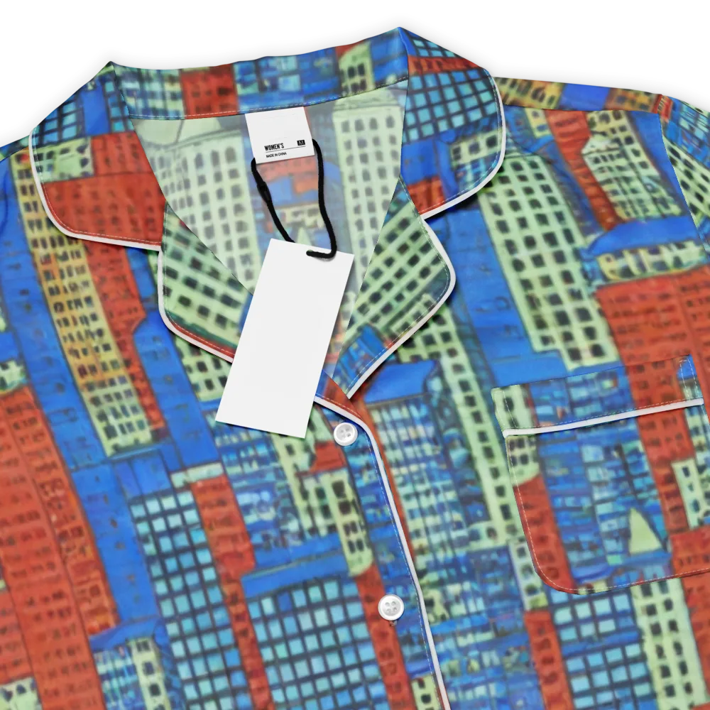 Vermilion Heights on Women's Short Sleeve Pajama Top — Product details