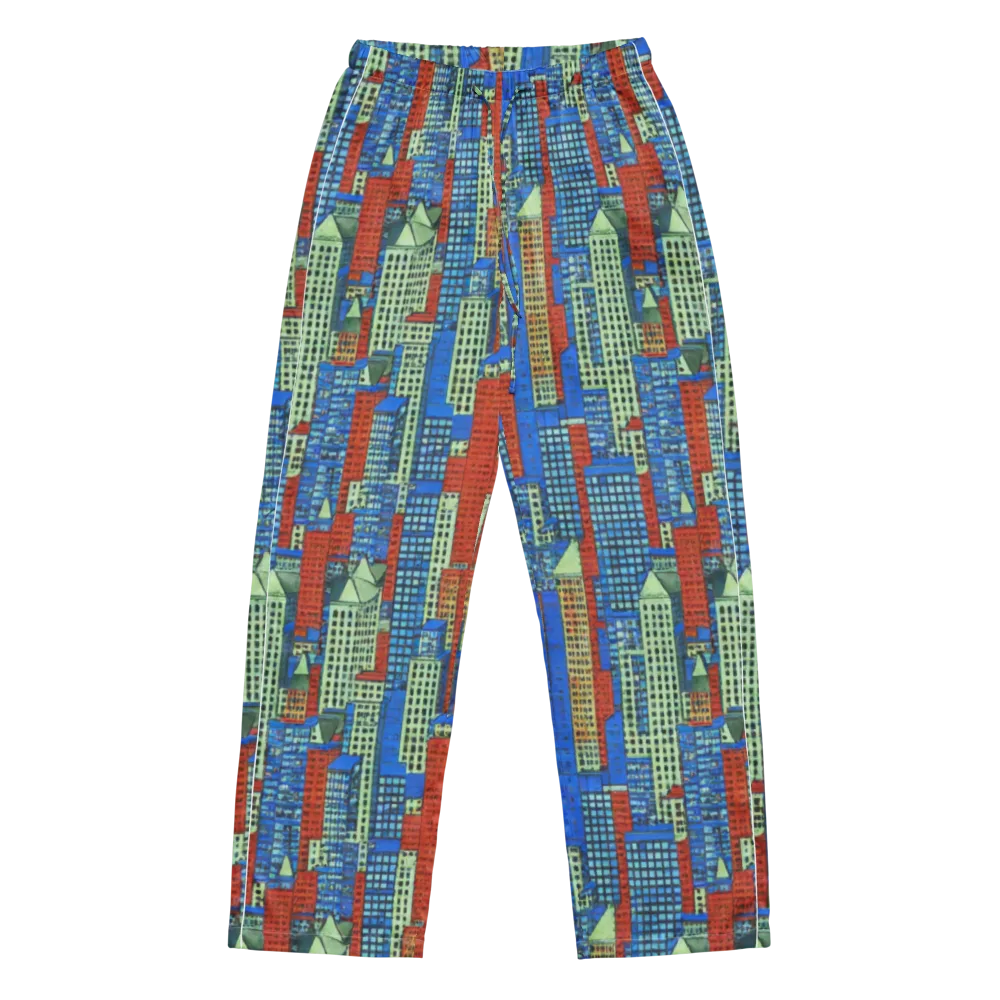 Vermilion Heights on Women's Pajama Pants — Front