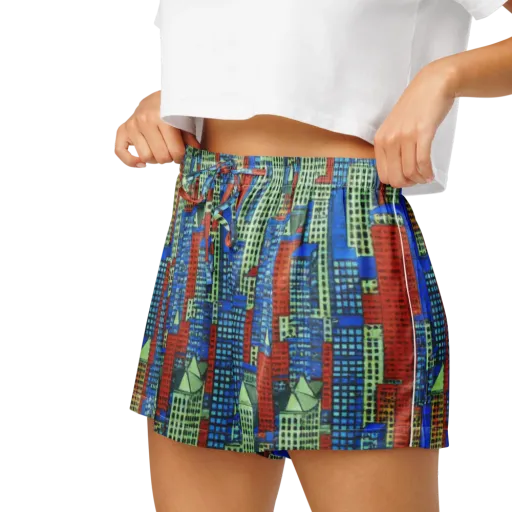 Vermilion Heights on a Women's Pajama Shorts