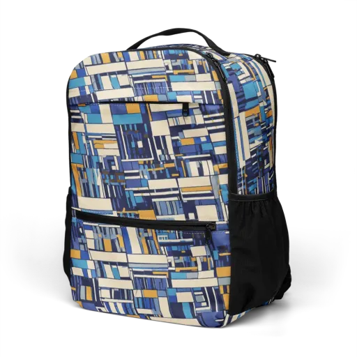 Saffron Blueprint on a Utility Backpack