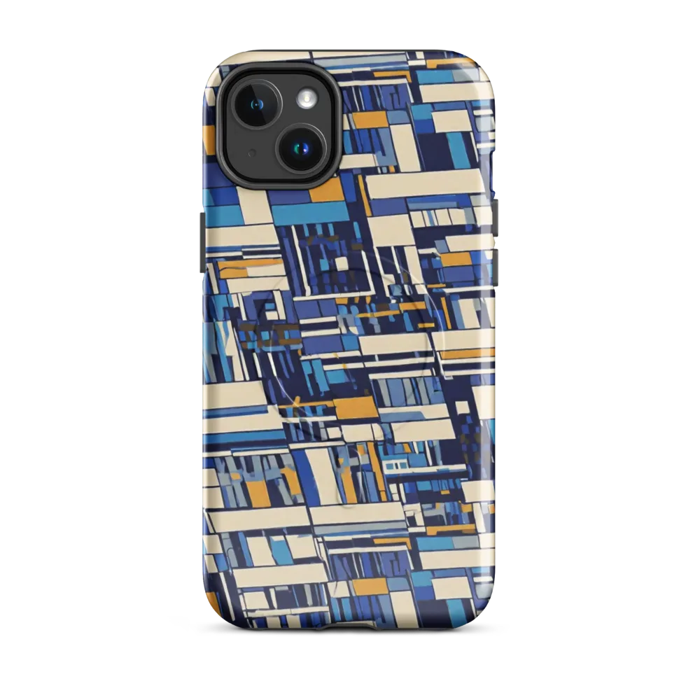 Saffron Blueprint on MagSafe Tough Case for iPhone® — Front