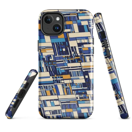 Saffron Blueprint on a MagSafe Tough Case for iPhone®
