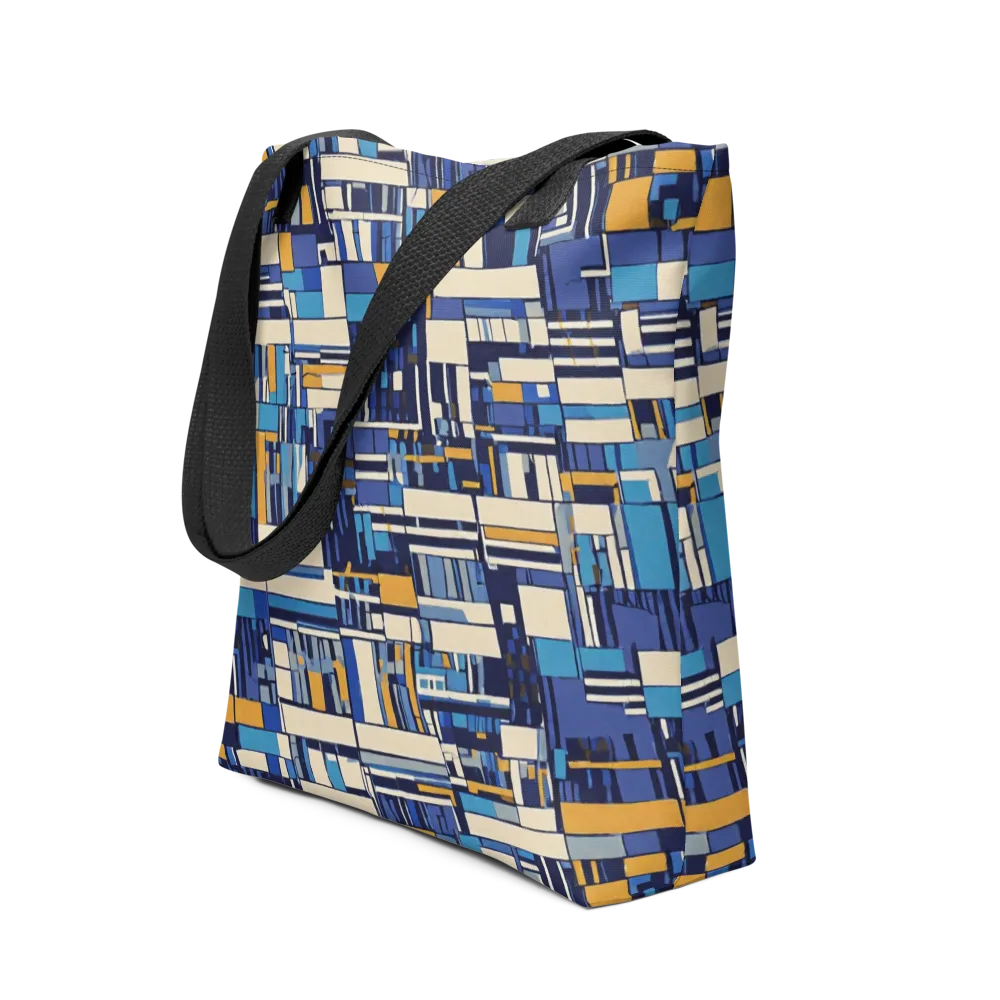 Saffron Blueprint on Tote Bag — Front