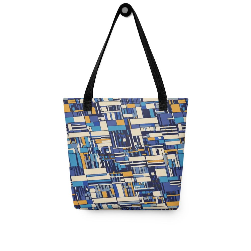 Saffron Blueprint on Tote Bag — Front