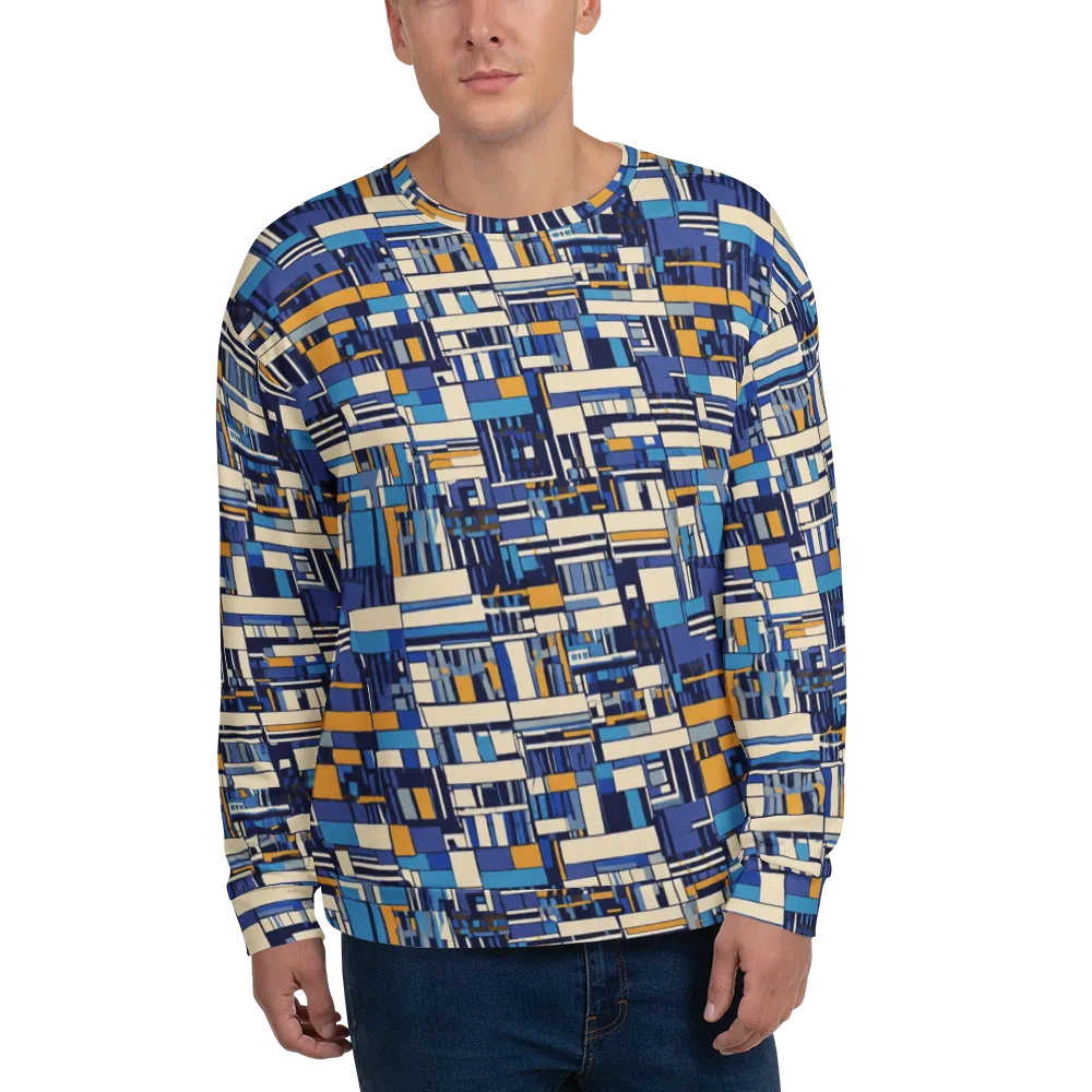 Saffron Blueprint on Sweatshirt — Front