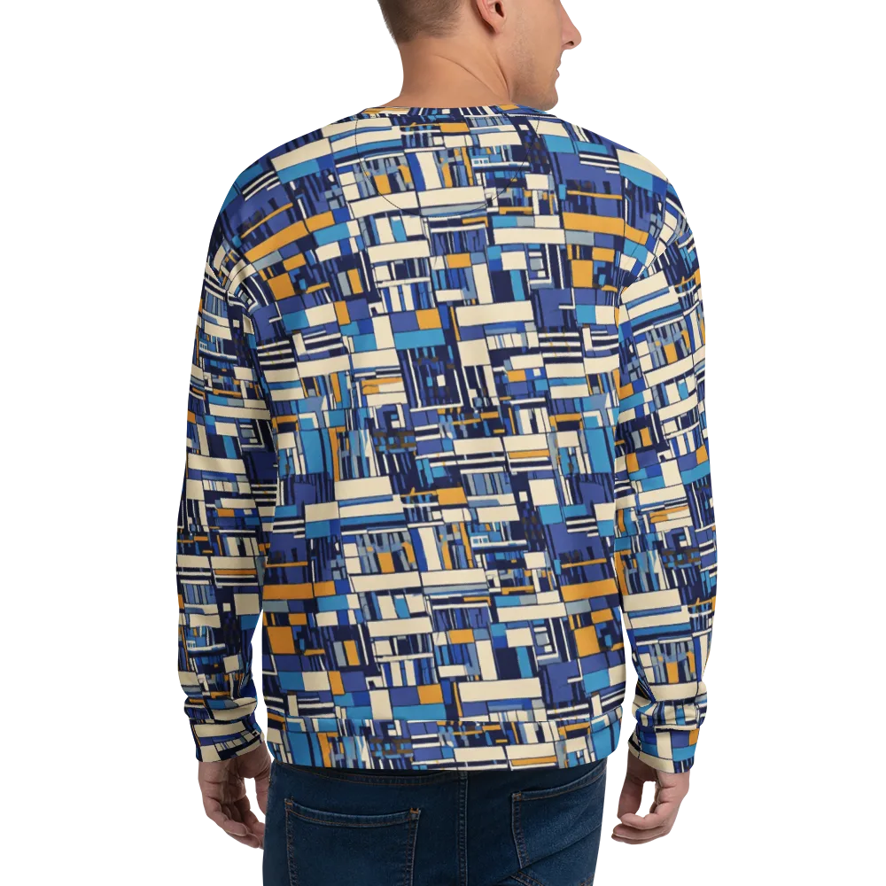 Saffron Blueprint on Sweatshirt — Back