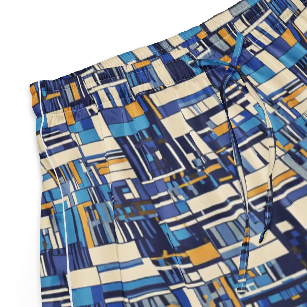 Saffron Blueprint on Women's Pajama Shorts — Product details