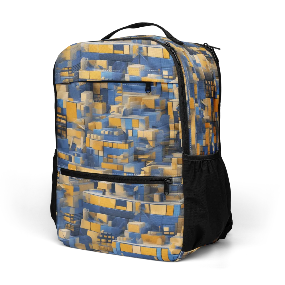Cobalt Solarium on Utility Backpack — Left Front