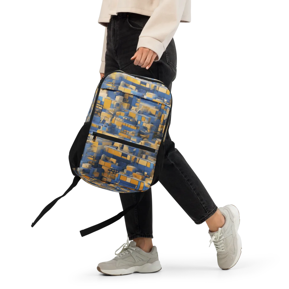 Cobalt Solarium on Utility Backpack — Front