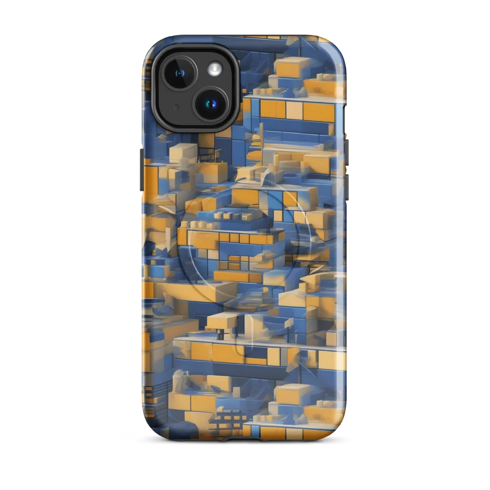 Cobalt Solarium on MagSafe Tough Case for iPhone® — Front