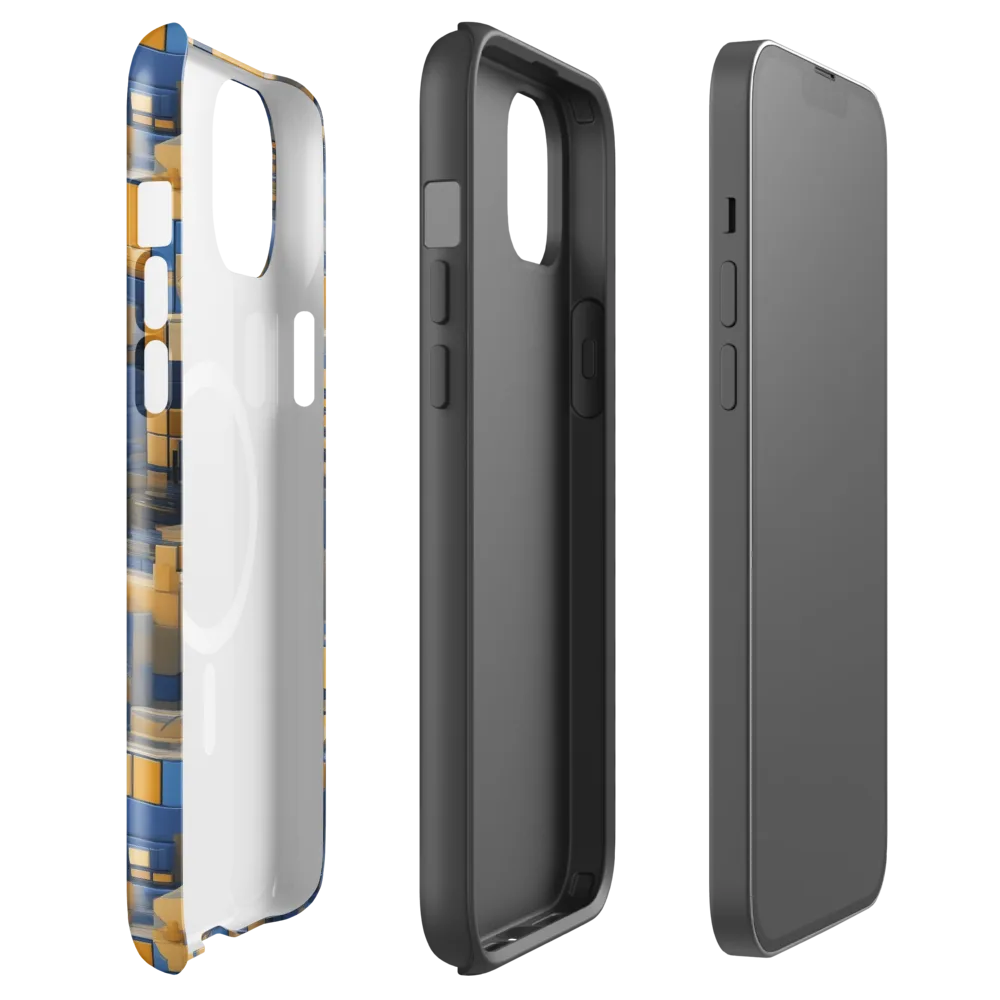 Cobalt Solarium on MagSafe Tough Case for iPhone® — Front