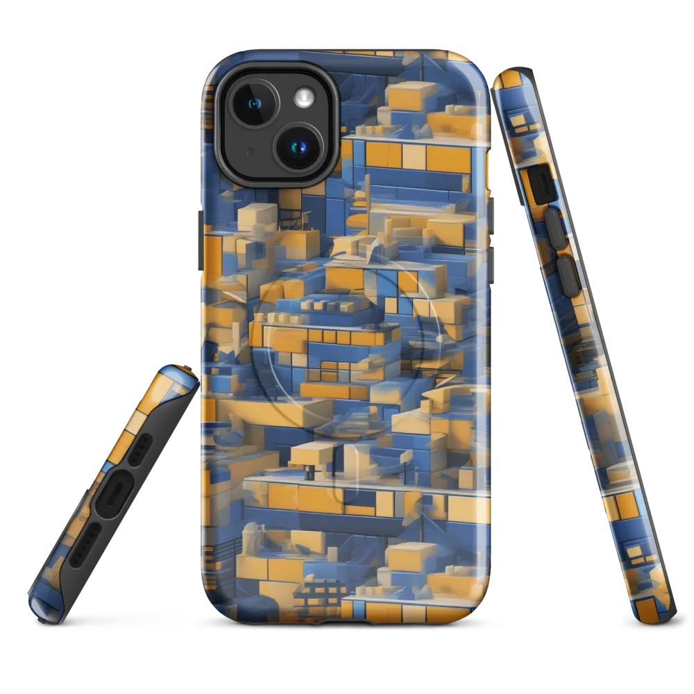 Cobalt Solarium on MagSafe Tough Case for iPhone® — Front